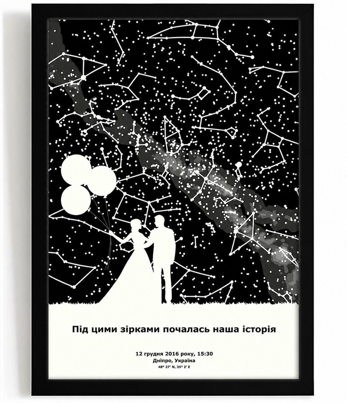 Зоряна карта &laquo;Люмінесцентна Міра&raquo;